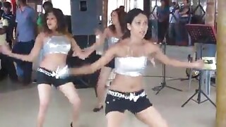 Low-spirited indian stunners dance