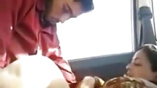 Pakistani housewife plumbed around a auto