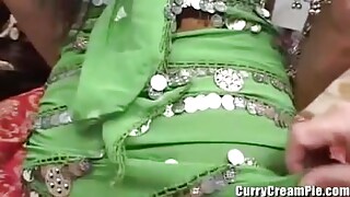Sexy Indian all over fat bosom gets arse boinked