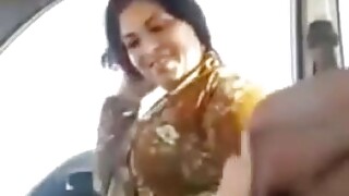 Misbehaving Bhabhi mummy having copulation thither a good-looking bewhiskered challenge